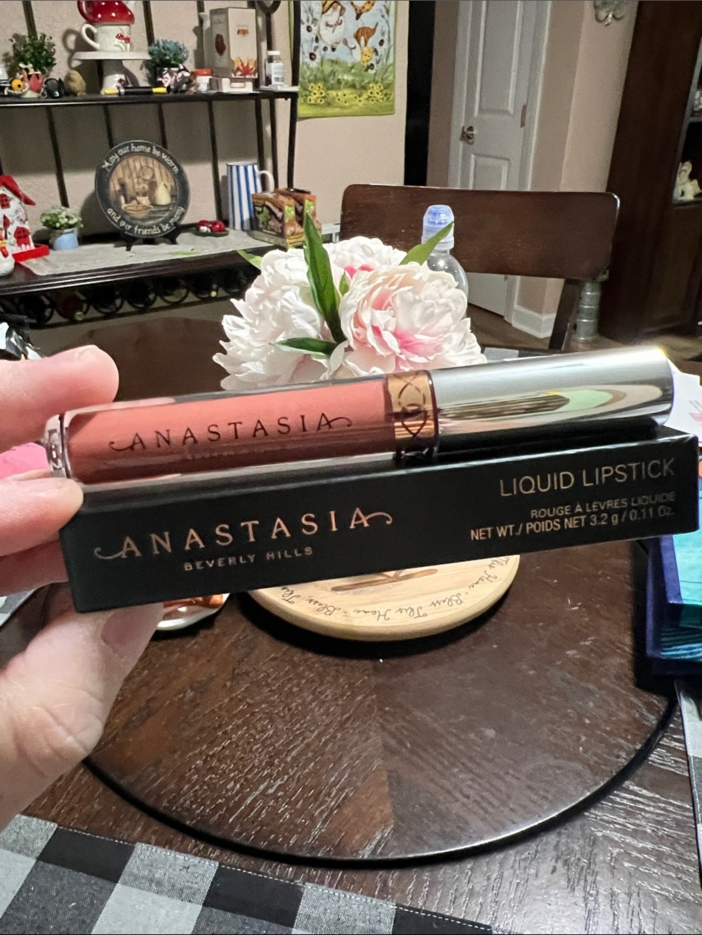 New Anastasia Beverly Hills Liquid Lipstick — Warm Rosewood